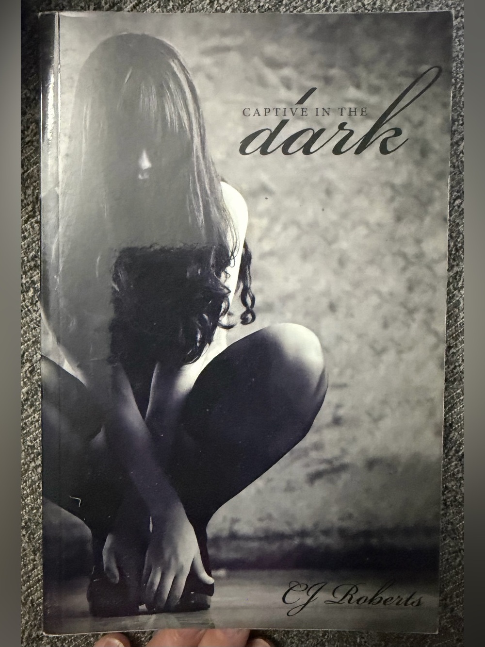 Signed Captive In The Dark CJ Roberts Dark Romance Paperback